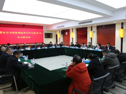 澧水公司党组召开理论学习中心组（扩大）学习研讨会