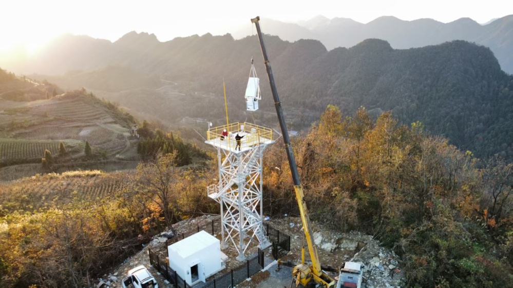测雨雷达建成投运