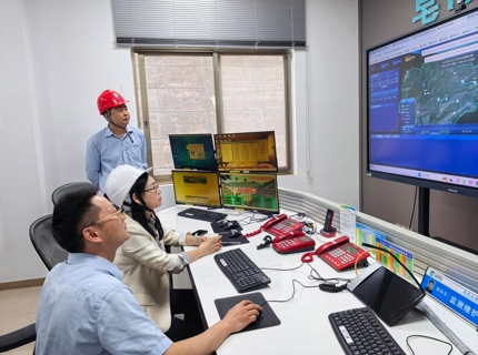 陈印辉在皂市水库防汛带班并督导检查迎战强降雨工作