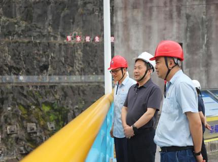省水文水资源勘测中心调研指导皂市水库防汛工作