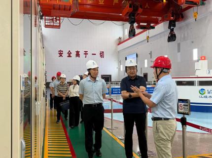 国家能源局湖南监管办公室赴江垭水电站调研