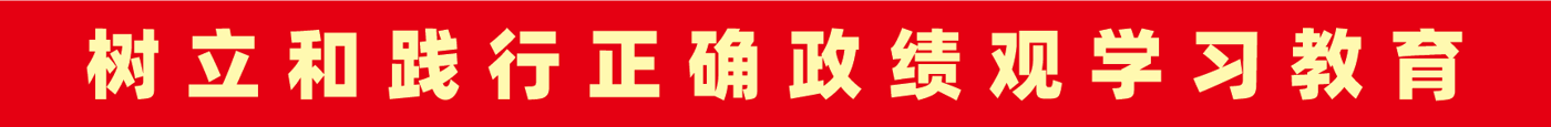 树立和践行正确政绩观学习教育